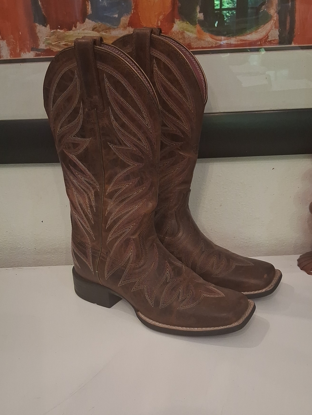 Women's Brown Ariat Cowboy Boots